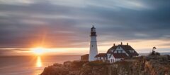 Lighthouses of Maine, US, New England