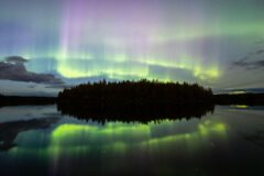 Northern lights in Fairbanks