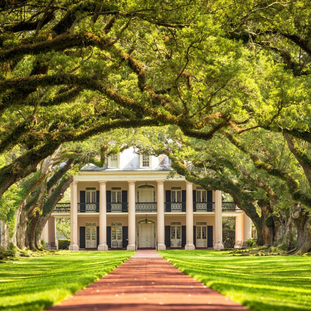 Plantation in Deep South USA