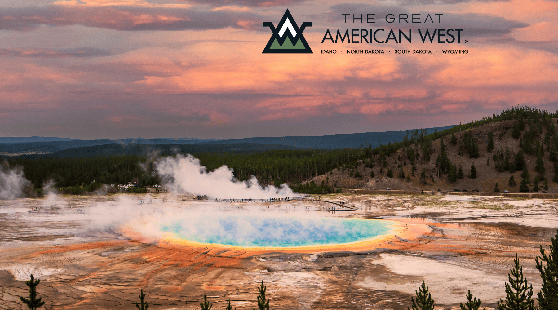 Grand Prismatic Spring, Yellowstone National Park, Wyoming