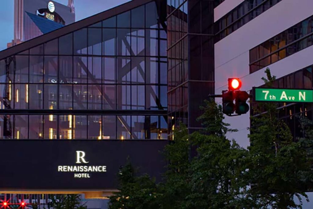 Hotel entrance