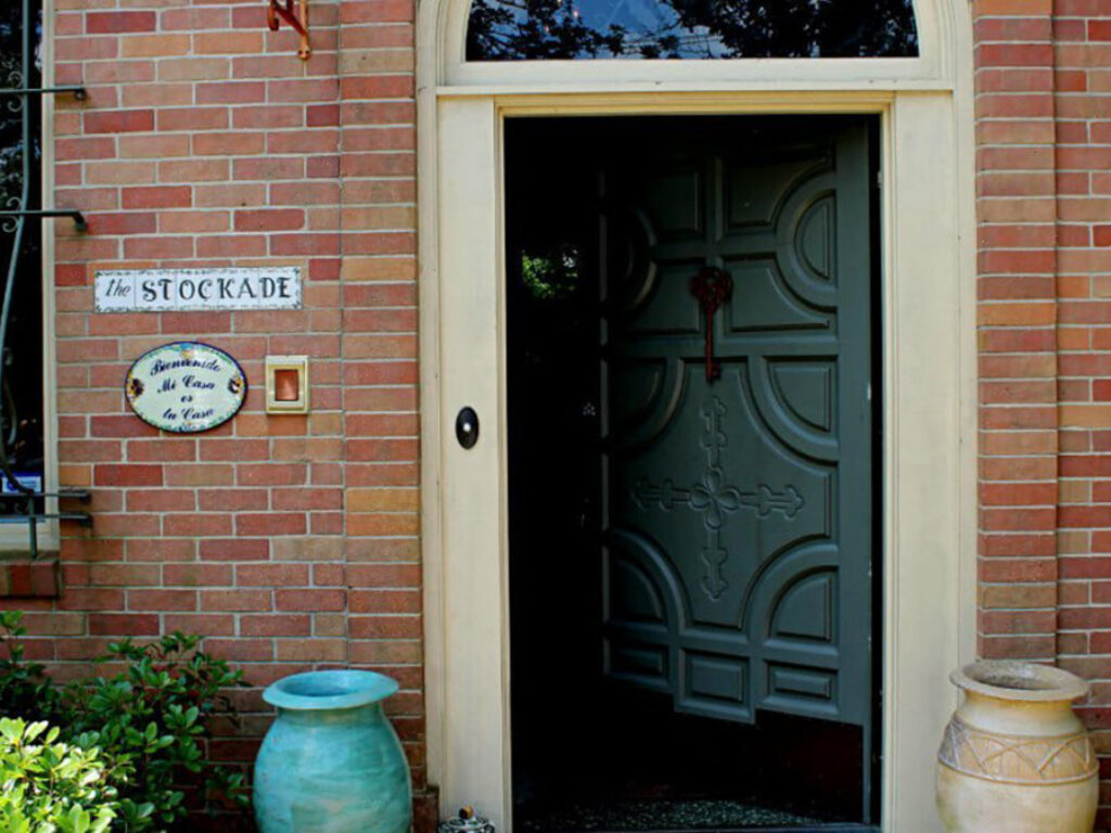 USA_Louisiana_The Stockade Bed and Breakfast_Front Door