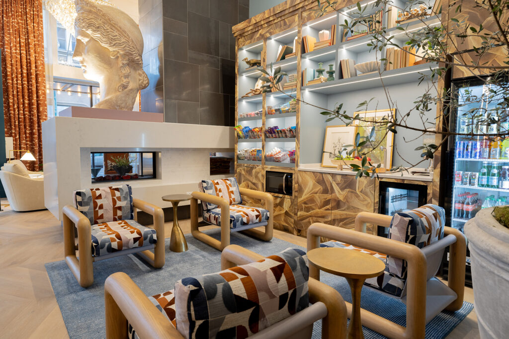 Hotel lobby