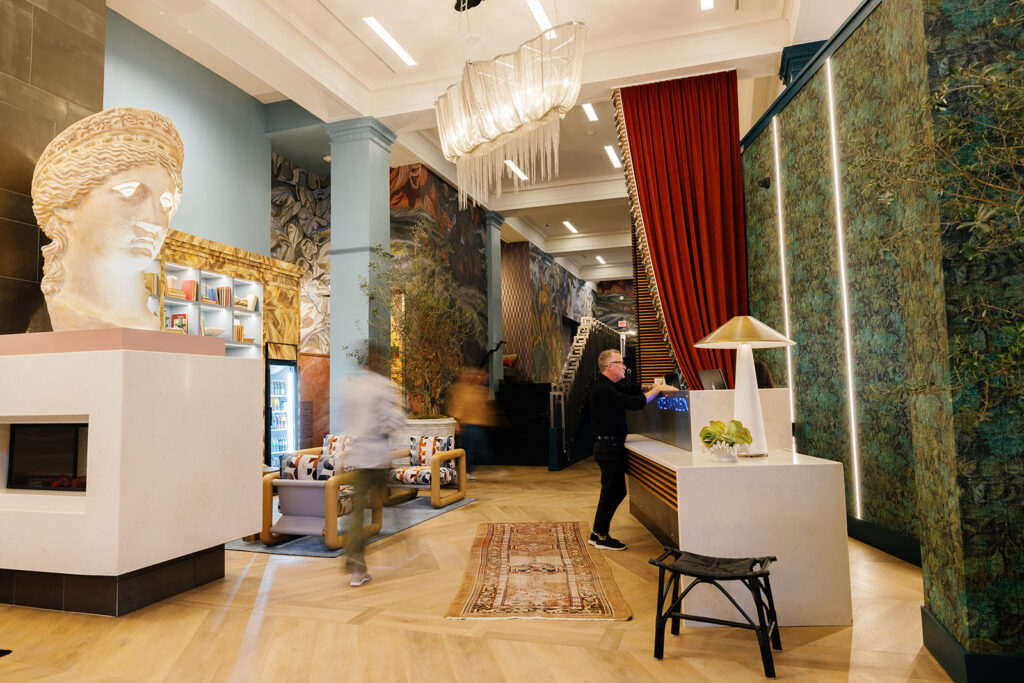 Hotel lobby