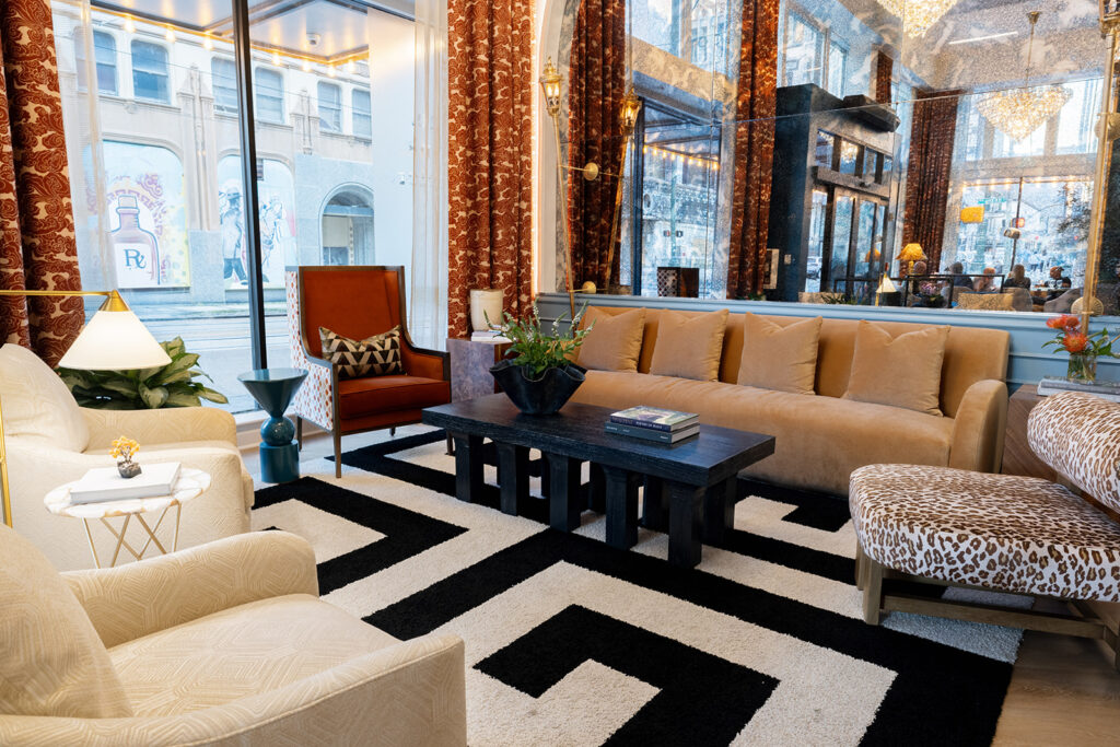 Hotel lobby