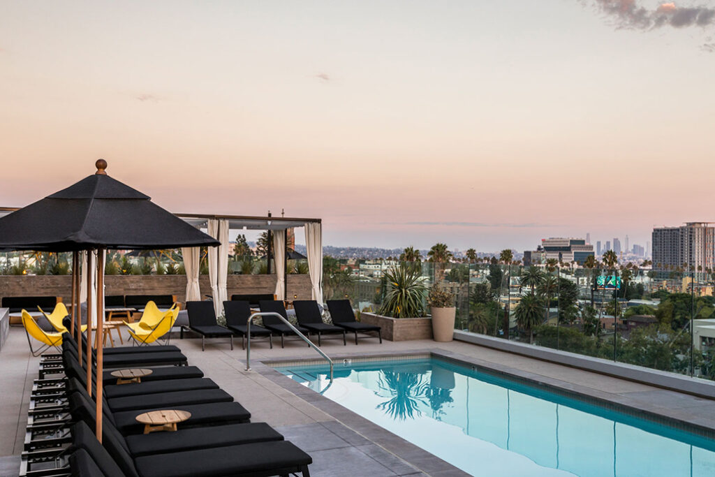 USA_California_Kimpton Everly Hotel_Rooftop pool