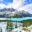 View overlooking Peyto Lake in Banff National Park