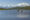 Two bull moose feeding in Wonder Lake in Denali