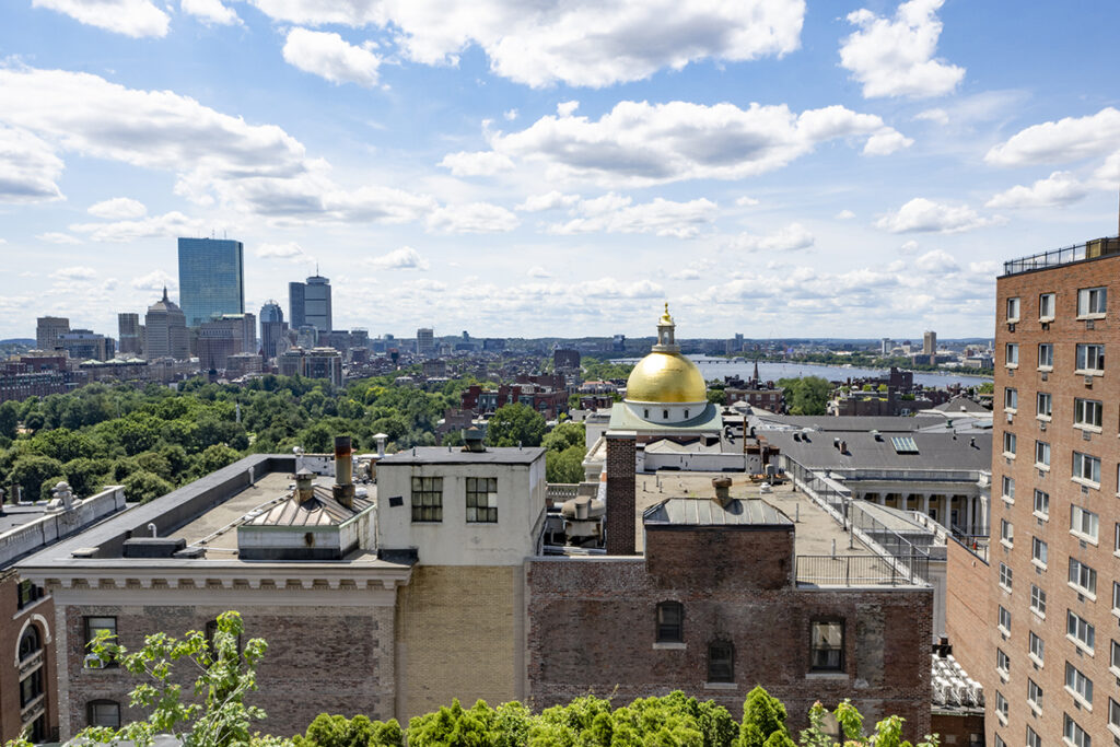 XV Beacon Hotel, Boston, MA, USA, Upper roof terrace with views