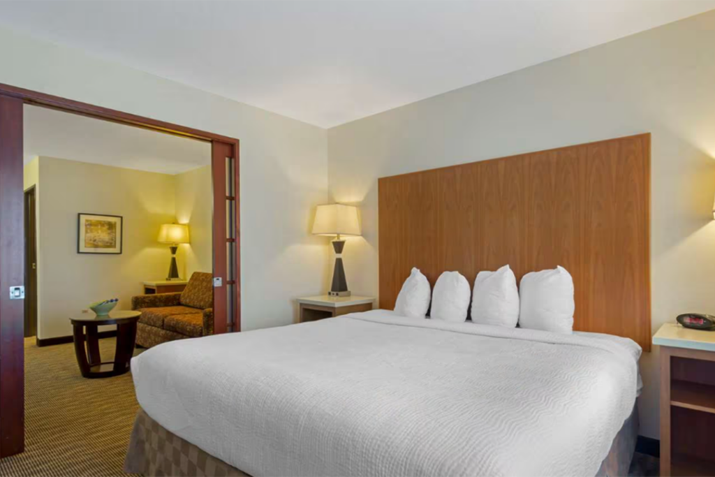 Hotel guest room