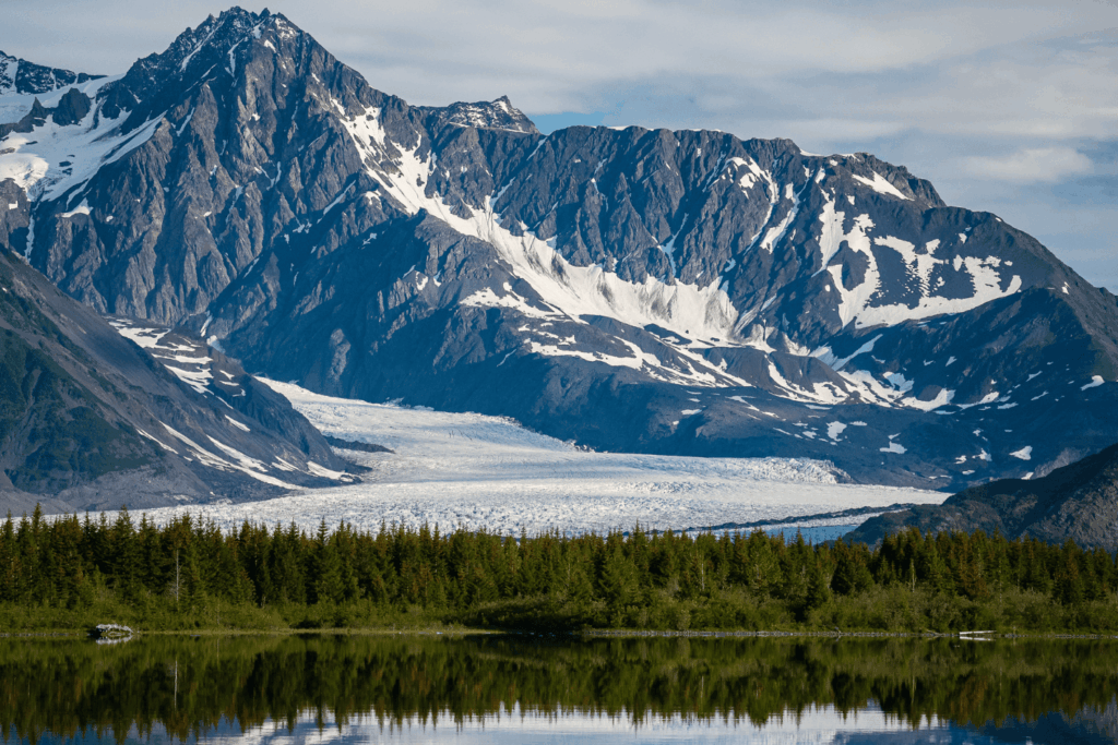Kayaking on Bear Lake, Alaska