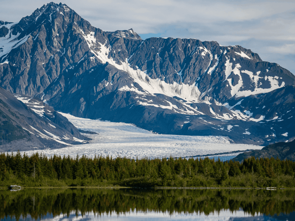 Kayaking on Bear Lake, Alaska