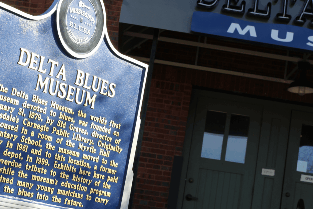 Delta Blues Museum in Clarksdale, Mississippi