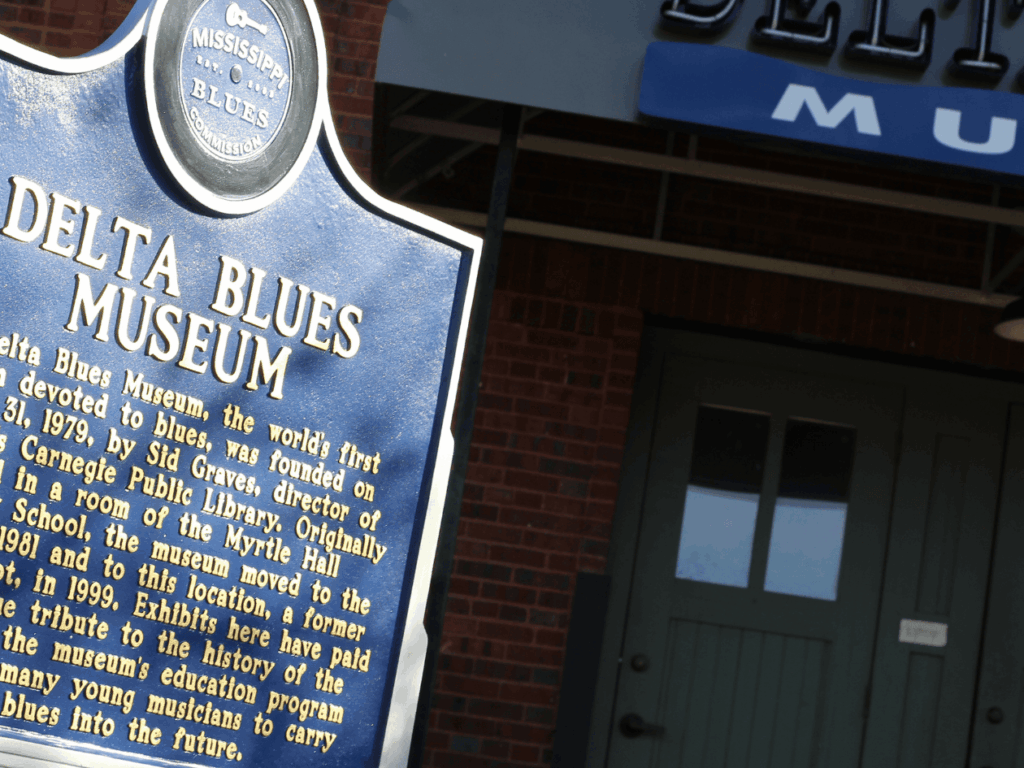 Delta Blues Museum in Clarksdale, Mississippi
