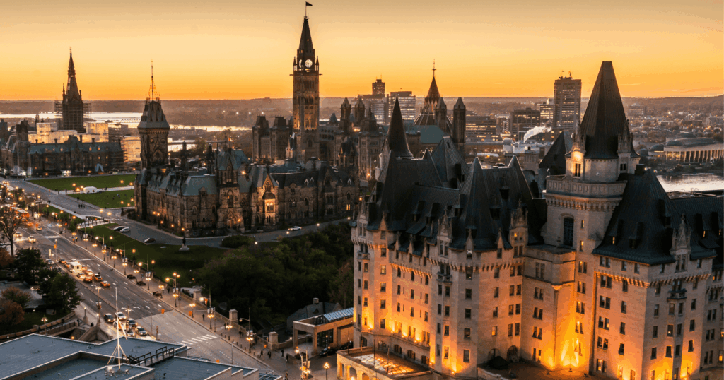 Fairmont Chateau Laurier in Ottawa, Ontario