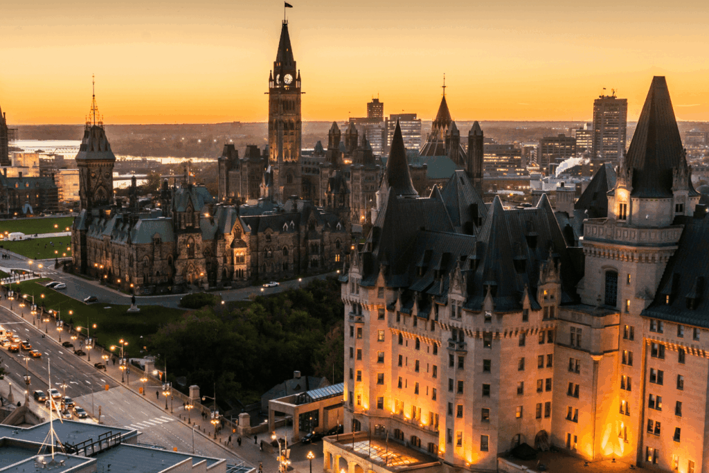 Fairmont Chateau Laurier in Ottawa, Ontario