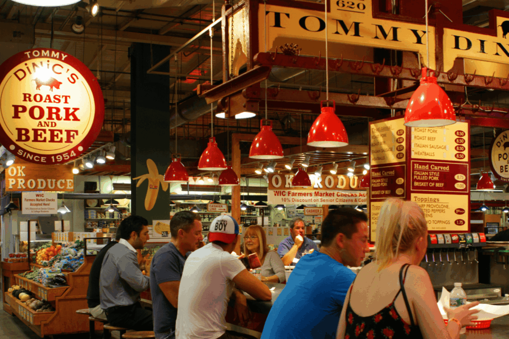 Italian Market in Philadelphia