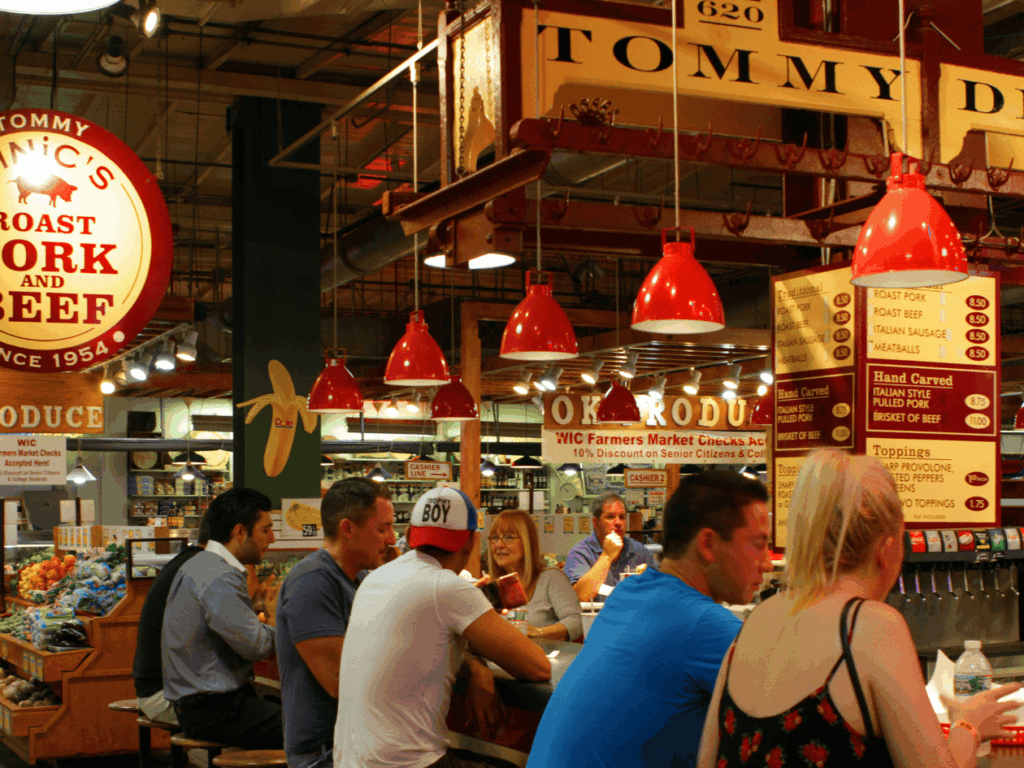 Italian Market in Philadelphia