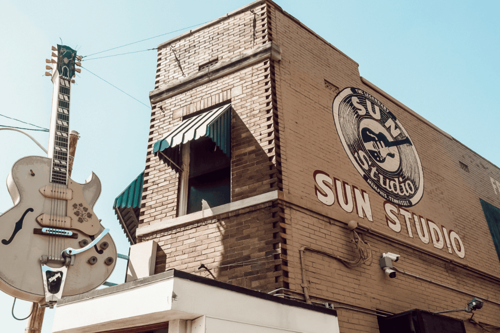 Sun Studio in Memphis, Tennessee