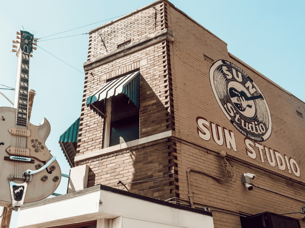 Sun Studio in Memphis, Tennessee
