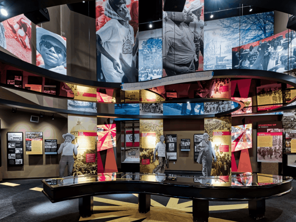 The Mississippi Civil Rights Museum in Jackson, Mississippi