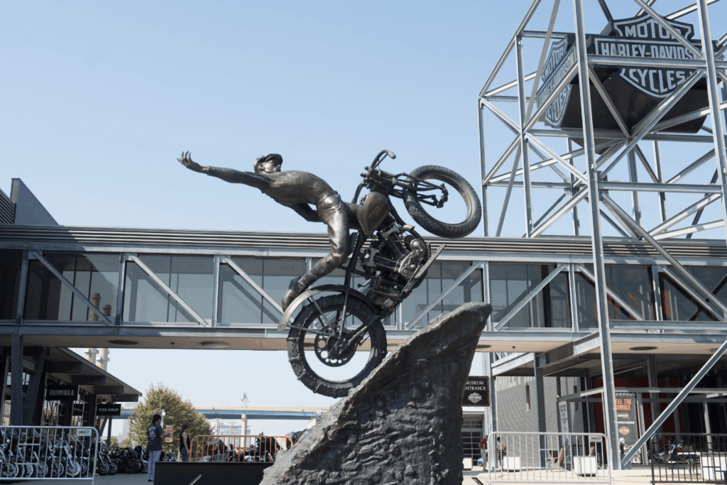 Harley Davidson Museum in Milwaukee, Wisconsin