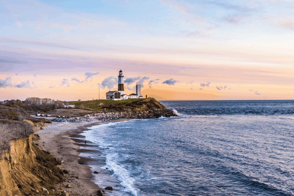 Montauk Point in New York State