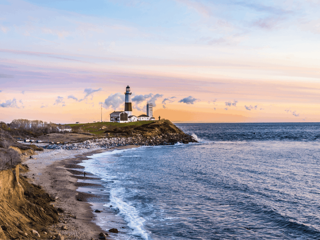 Montauk Point in New York State