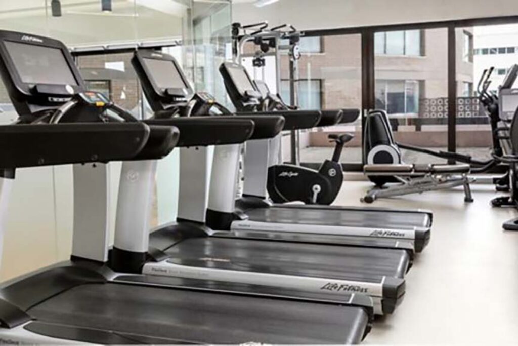 Hotel fitness centre