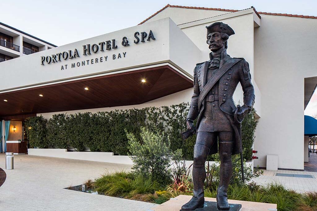 Hotel entrance