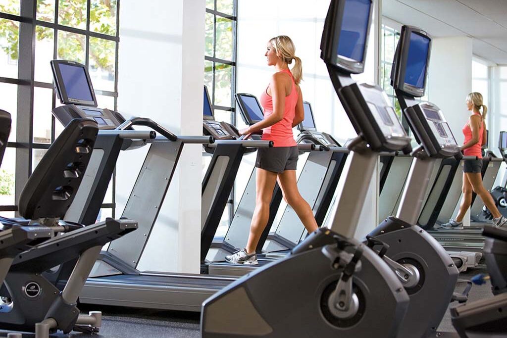 Hotel fitness centre