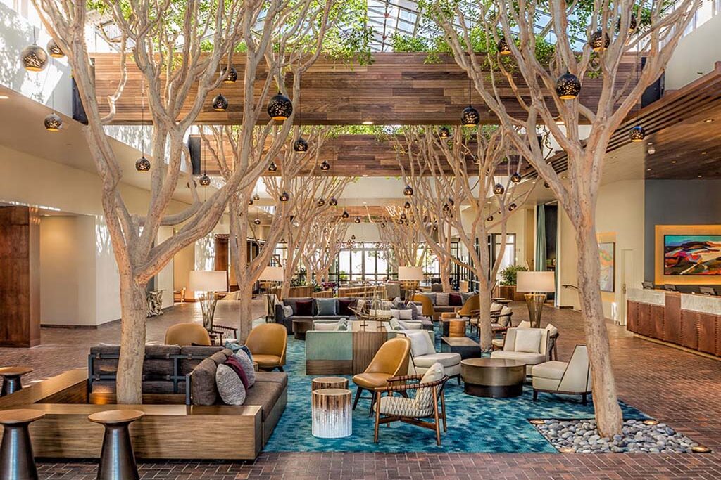 Hotel lobby