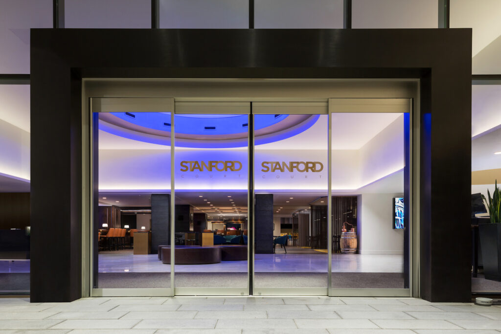 Hotel entrance