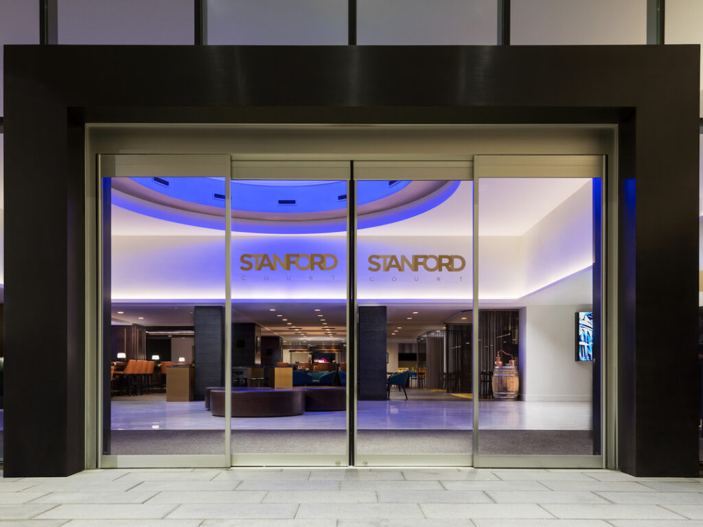 Hotel entrance
