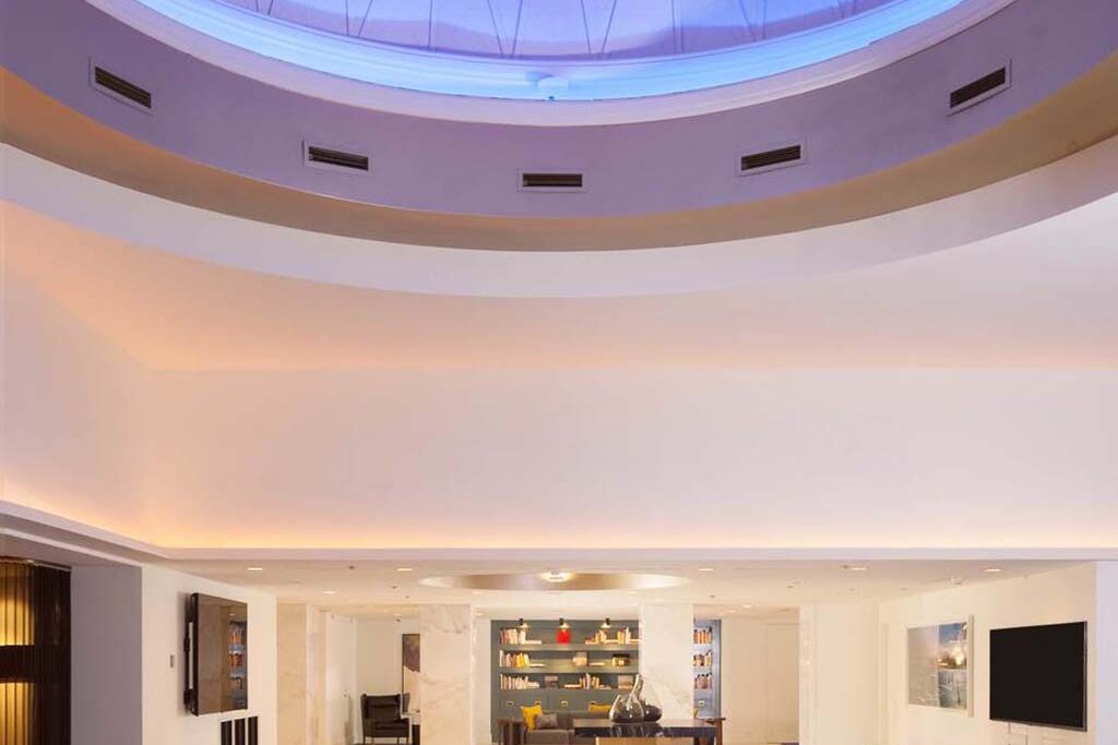 Hotel lobby