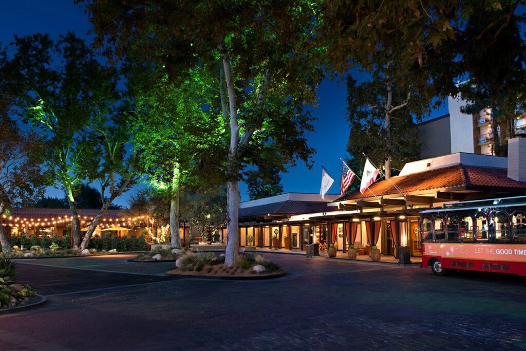 Hotel entrance