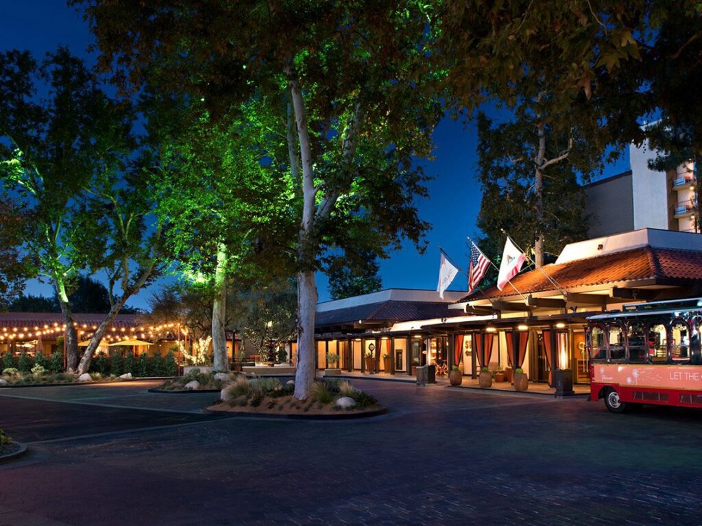 Hotel entrance