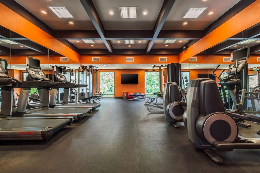 Hotel fitness centre