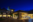 Inn exterior at night
