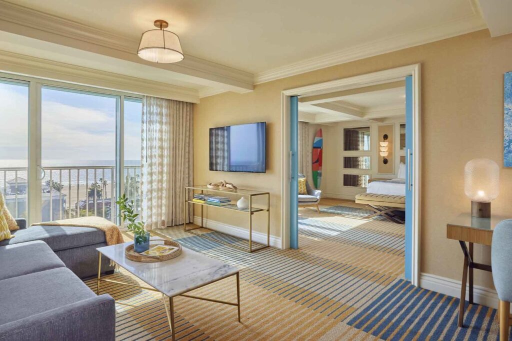 Royal suite living area