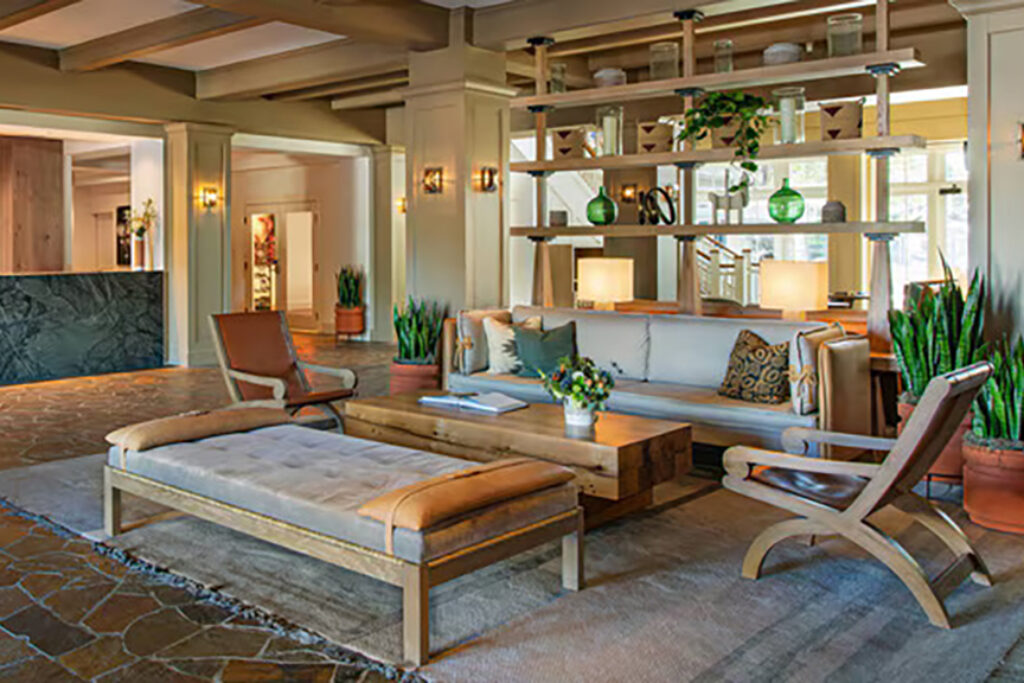 Resort lobby