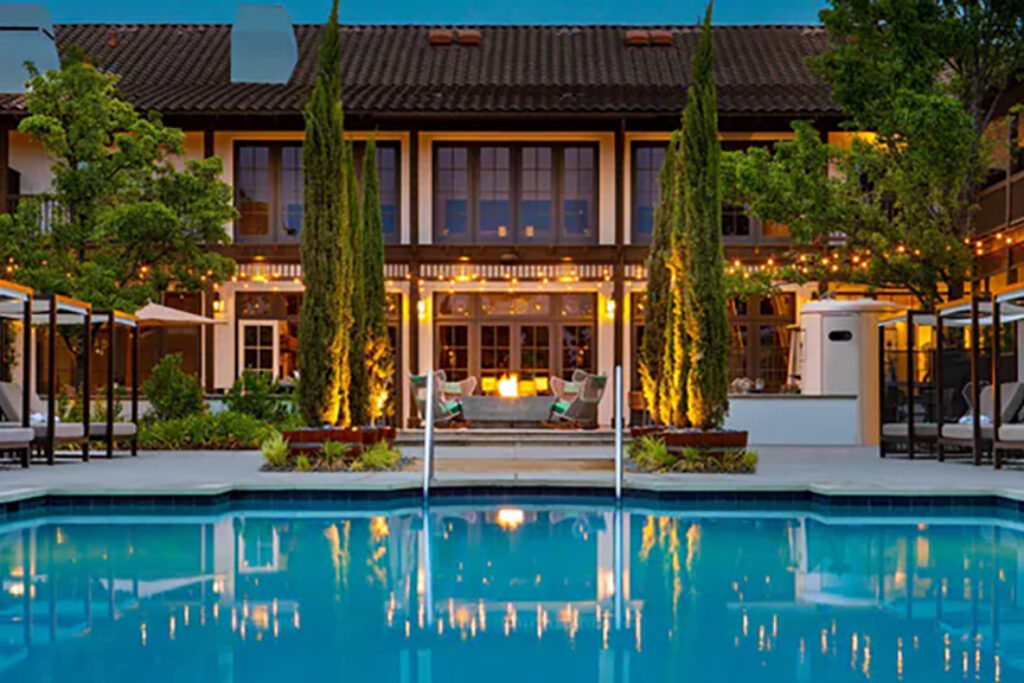 Resort outdoor pool