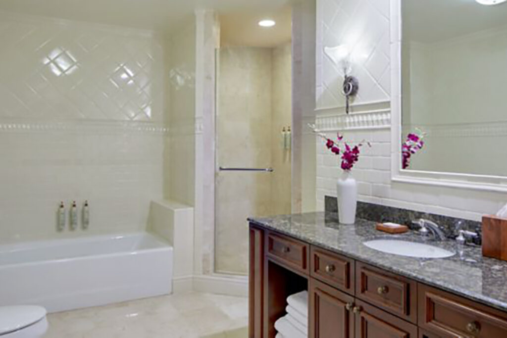 Suite bathroom