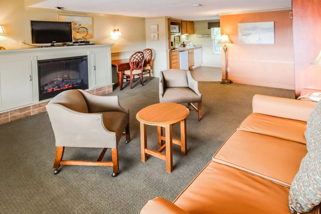 Hotel lounge