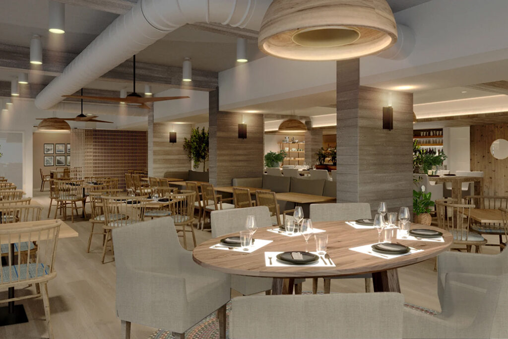 Resort restaurant