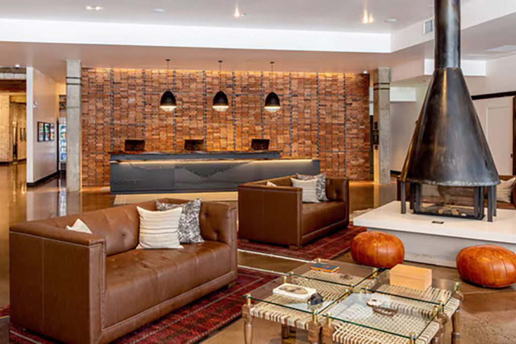 Hotel lobby