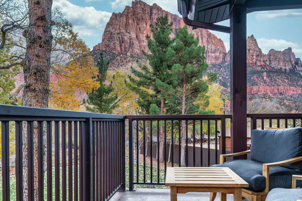 Balcony of guest room