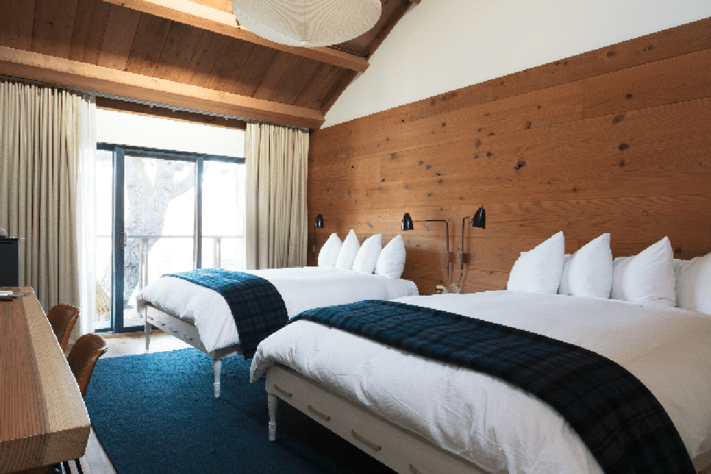 Guest room with two beds