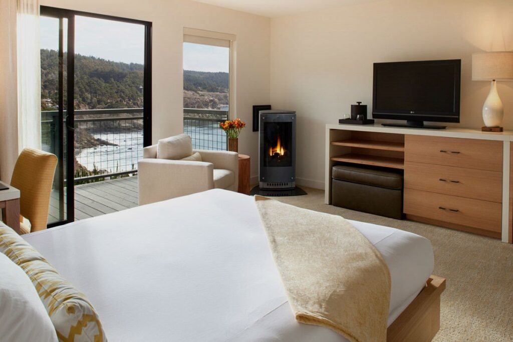 Guest room with a view