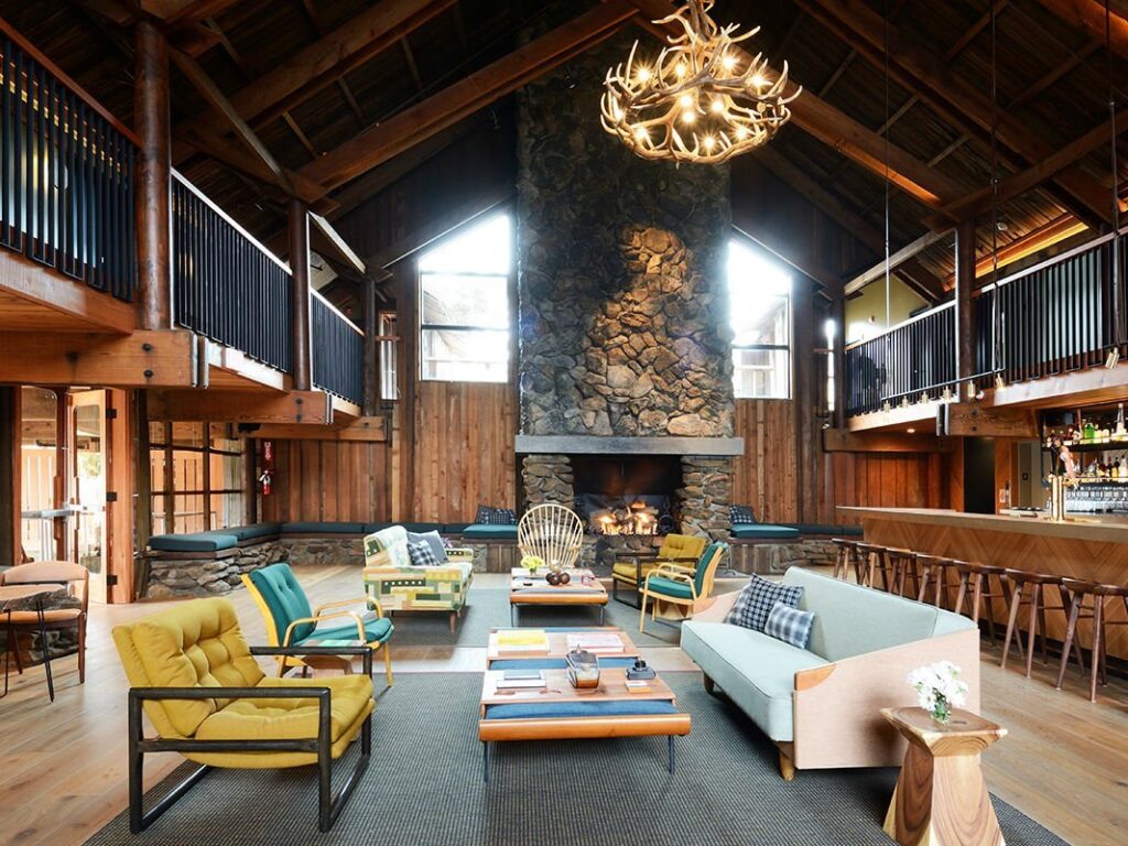 Interior of hotel